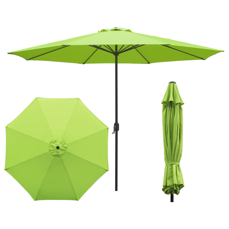Parasol de marché 11 pi Gina, Vert