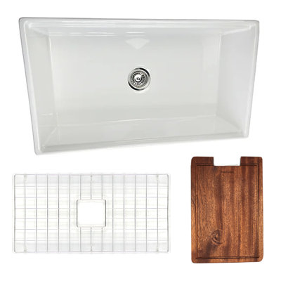 Cape 33'' L Single Basin Kitchen Sink