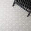 Tapis ivoire en laine et coton tissé à la main Broady-373520544
