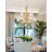 Annabell Burnished Brass 9 Light Chandelier-123384042-123384043