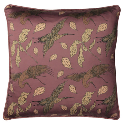 Picardy Floral Square Throw Pillow Cover