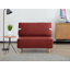 Fauteuil convertible de 40 po de largeur avec structure en bois de pin - réglable à 3 positions-967820087