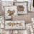 Housse et insert de coussin en coton Birch Forest Chipmunk