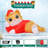 Christmas Inflatable 5ft Christmas Cat Inflatables Christmas Cat Blow Up with Built-in LEDs