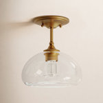 Lani Glass Semi Flush Mount