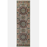 Oriental Area Rug in Gray