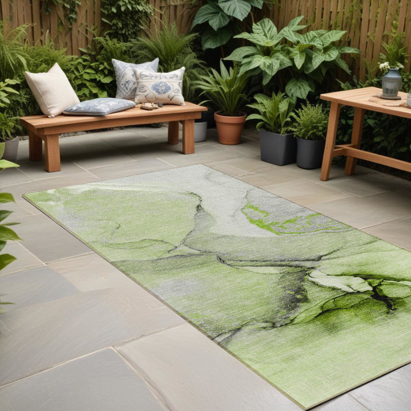 Tapis de couloir d'extérieur 8 po