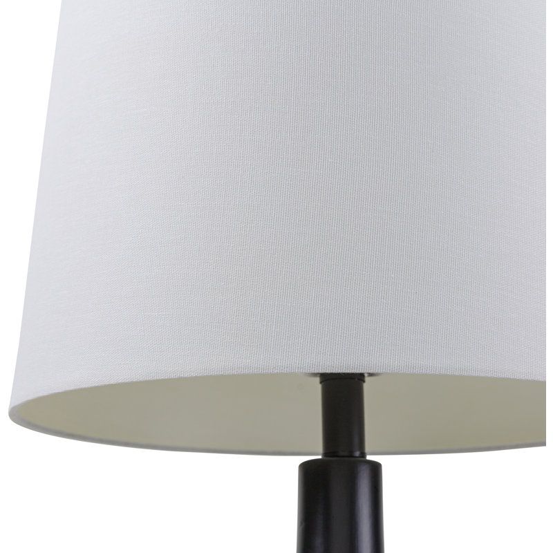 Eddy Ceramic Table Lamp, Black