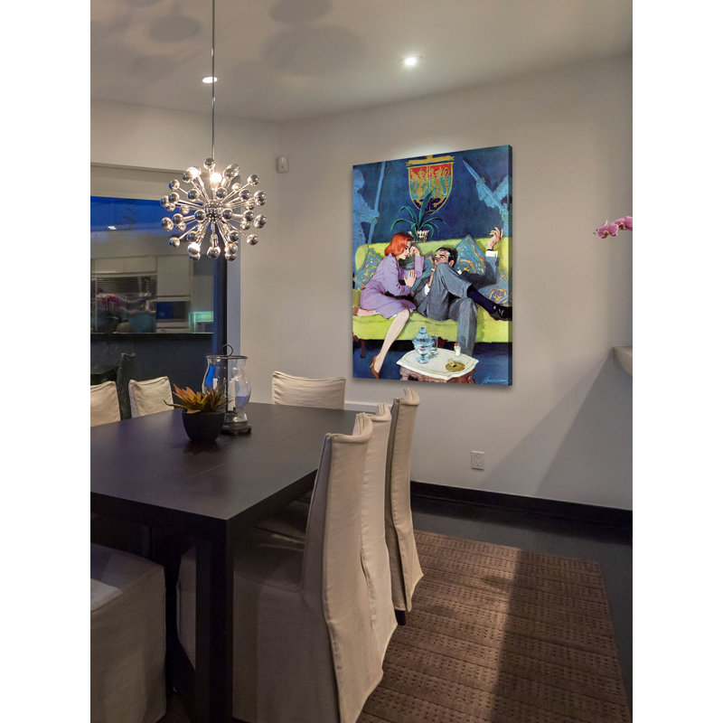 Black Monte's Last Raid Print on Wrapped Canvas, 39" H x 30" W
