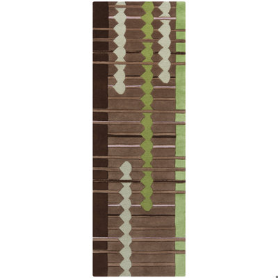 Avalisa Brown/Green Area Rug