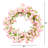 30In. Artificial Pink Cherry Blossom Wreath