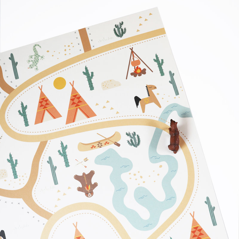 Tapis de jeu Super Western