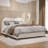 Kiren Upholstered Boucle Bed-101531136