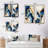 Abstract Geode Gold And Blue Marble - Marble Abstract Wall Decor Set Of 2-1920878401-1920878404