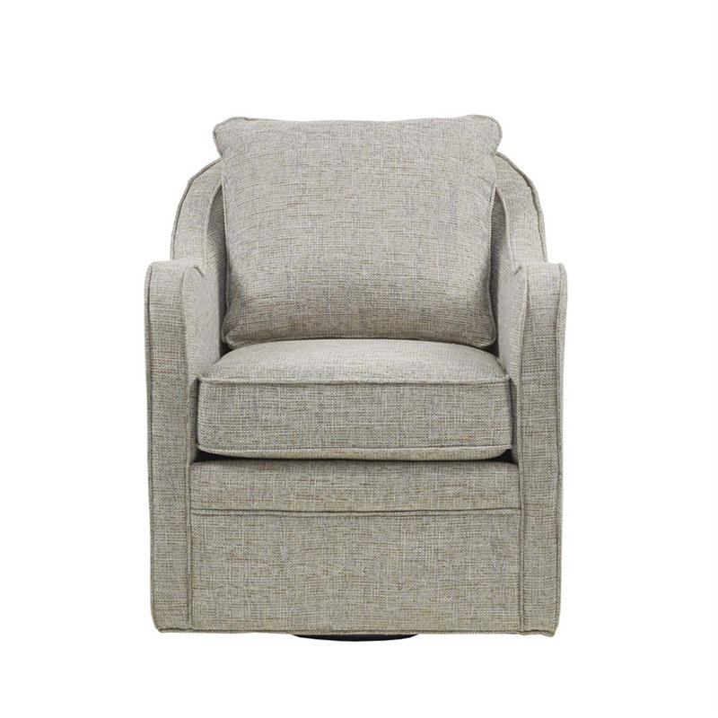 Fauteuil pivotant à siège large Brianne