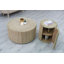 Castile Round 1-Door Coffee Table