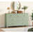 Dresser for Bedroom with 7 Drawers, 54" Wide Modern Chest of Drawers with Metal Handle, Dresser TV Stand-1073496236