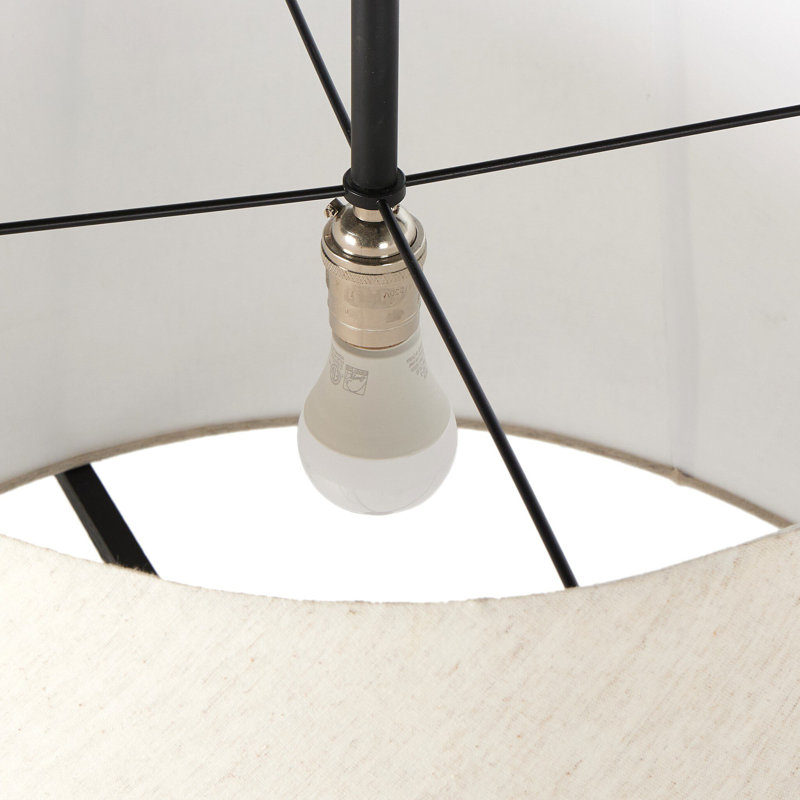 Luminaire suspendu géométrique à 1 lumière Manetta