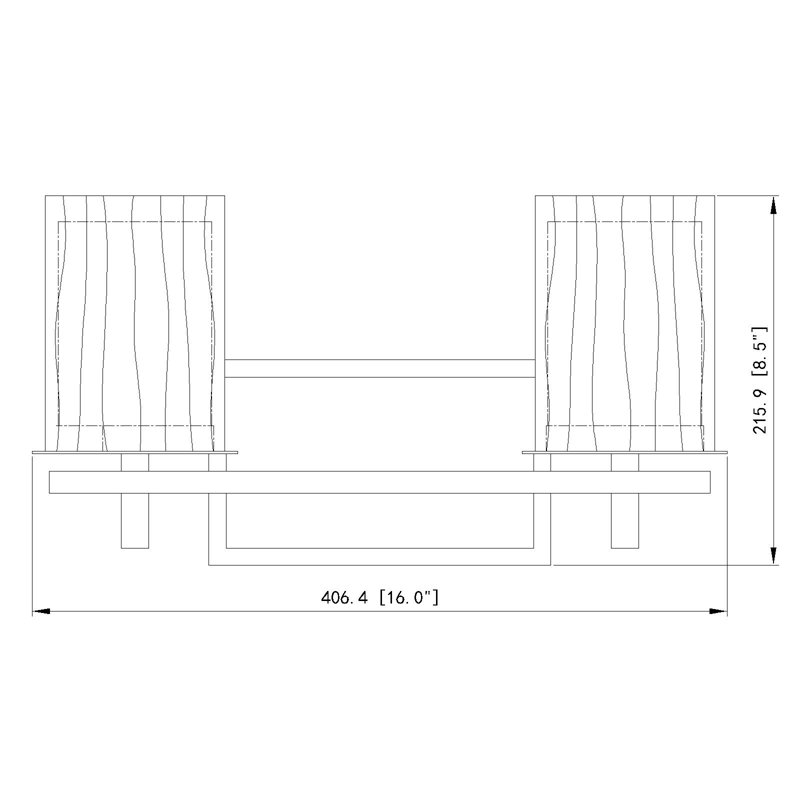 Ensemble de meuble-lavabo 2 lumières Roddrick, Noir mat