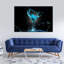 «Neon Blue Cocktail» sur toile-198778449