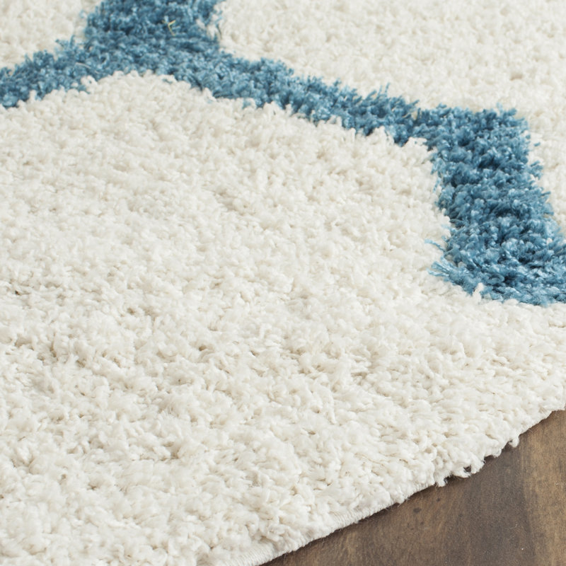 Thorbiorn Performance Geometric Rug, Round 6'7"