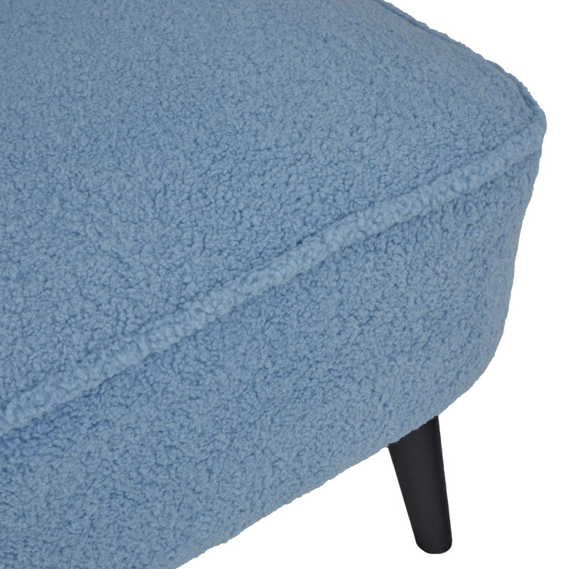 Brutus Cocktail Chair, Blue