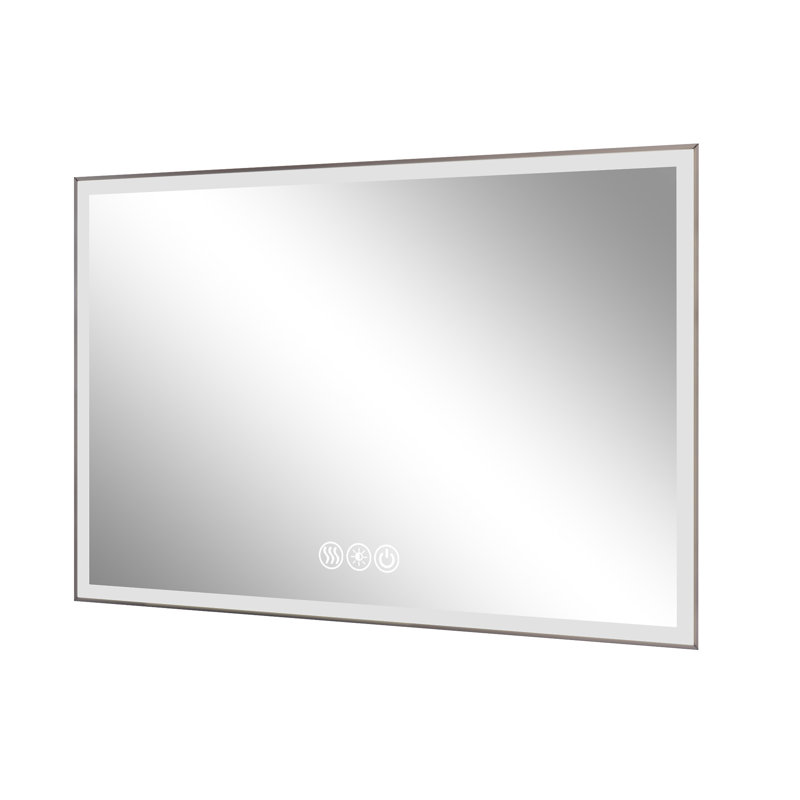48*32In LED Framed Bathroom Vanity Mirror (Includes Mirror Only)
