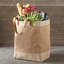Burlap Natural Market Bag