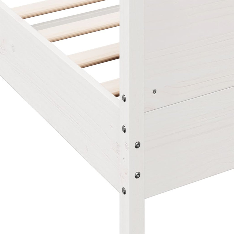 Noal Solid Wood Bed, Double ( 140 x 200 cm)