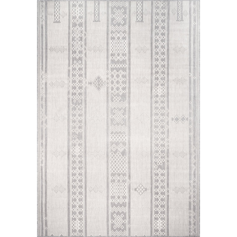 Southwestern Indoor / Outdoor Rug, Rectangle 5' x 8'