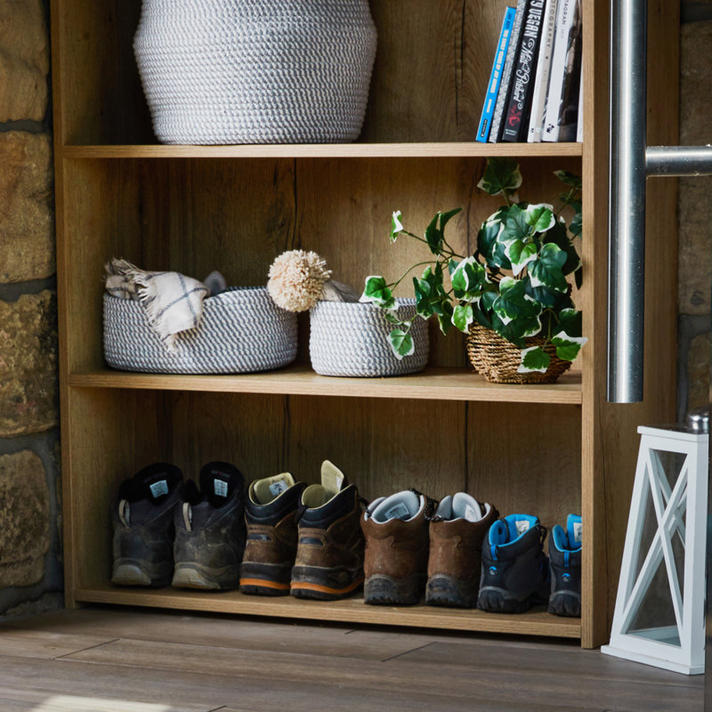 JVL Fabric Decorative Basket