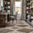 Southwestern Beige And Brown Geometric Area Rug-586439932