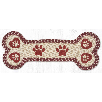 Tapis en jute tressé à la main