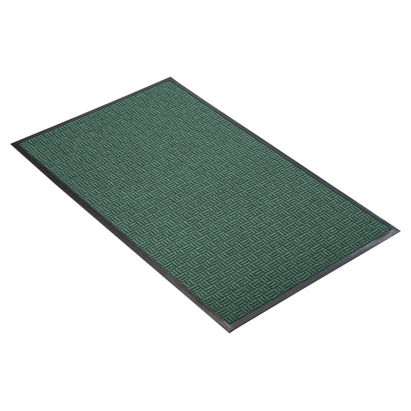 Paillasson Yasuko Portrait, Rectangle 3 pi x 10 pi, Vert forêt