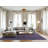 Machine Washable Abstract Purple Area Rug-1710819122