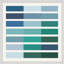 Shades Of Blue 3 Print