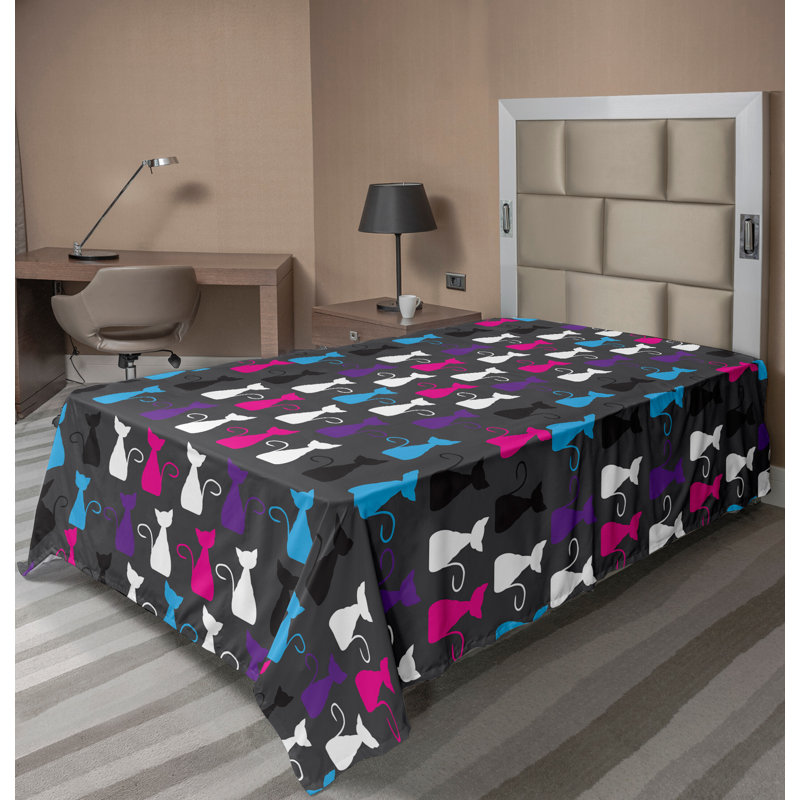 Multicolore Ambesonne, Simple extra long