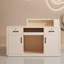 Bureau de réception rectangulaire Modern-129575680