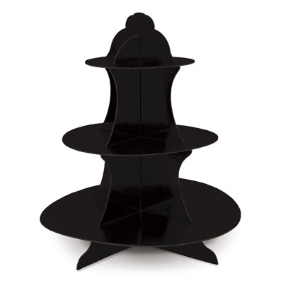 Beistle Black Cupcake Stand