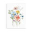 Plaque murale Spring Meadow Wild Flowers, design par Livi Finn
