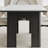 Explosion-Proof Rock Board Dining Table Set
