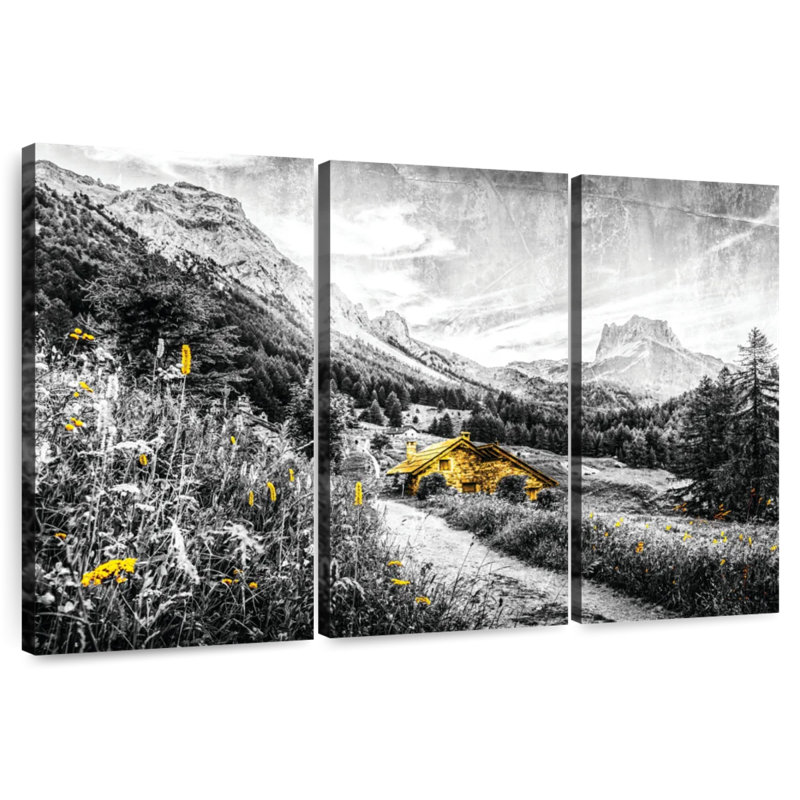 Rorry Alps Mountain Scenery Pop, 48" H x 74" W
