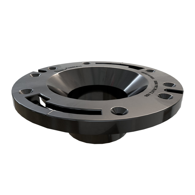 Ensemble de fixation en surface rapide pour toilette 3 "ou 4"