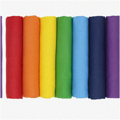 Rainbow Bliss 7-Piece Bundle 45cm x 50cm