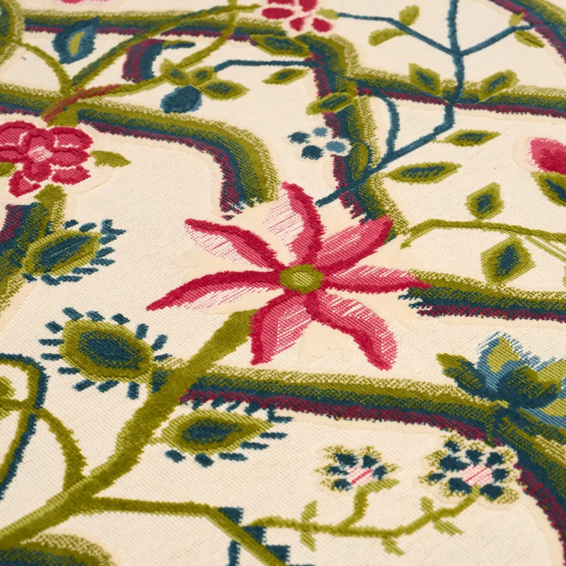 Tissu de jardin Jacobean, Noir