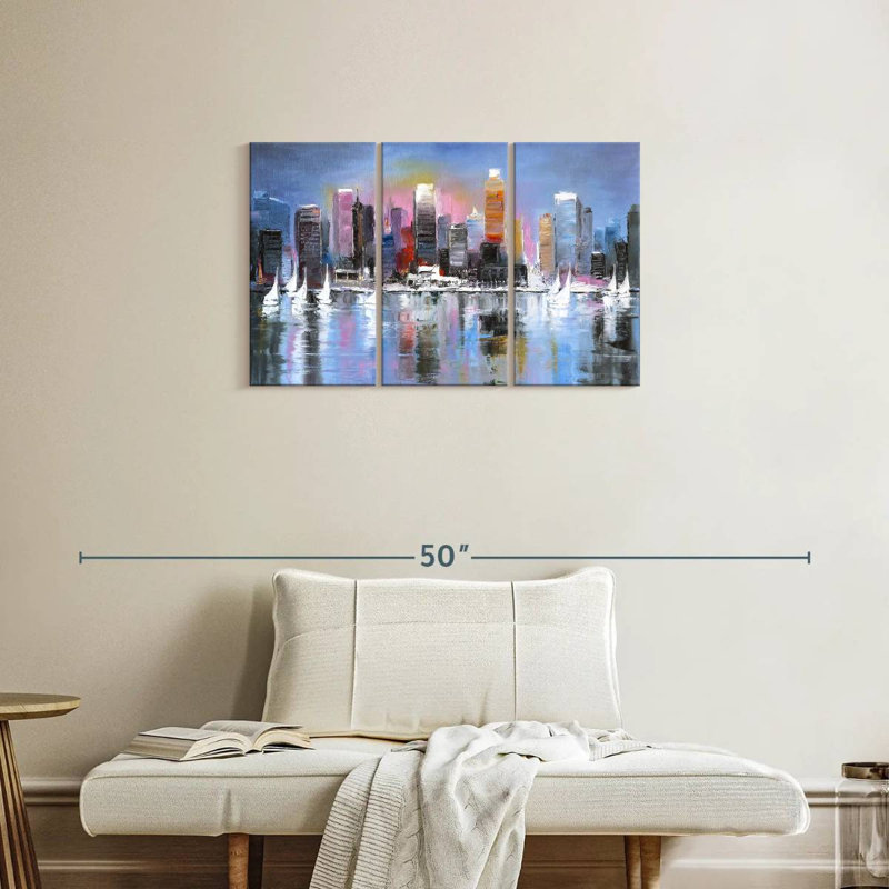 Bord de mer d'Avery City, H 20 po x l 33 po