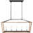 Aged Iron/Natural Rattan