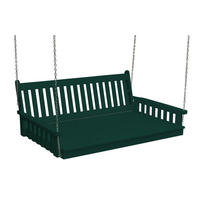 Twin Lagina Recycled Plastic Swing Bed With Ropes