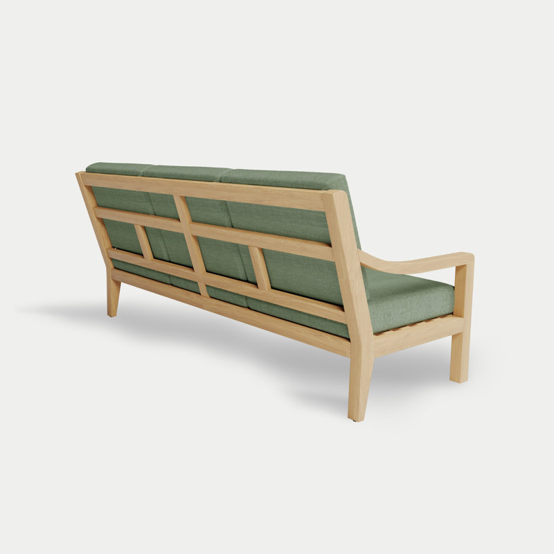Solerno Heated Sofa, Aloe