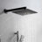 Shower System With Shower Head, Hand Shower, Slide Bar, Bodysprays, Shower Arm, Hose, Valve Trim, And Lever Handles-122404582